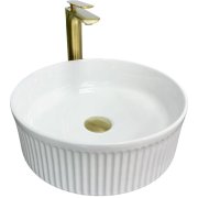 Раковина для ванной VBI BRINDISI 37,5x37,5 см керамика белый VBI-014100