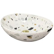 Раковина для ванної кімнати VBI PARMA  41,5x33,5 см кераміка терраццо глянсовий VBI-011011