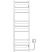 Електрична сушарка для рушників Deffi Lima П15 300х1000 правильне підключення WD04 білий A.LI.100.30.15.E.W.R.4