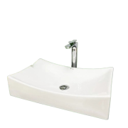 Раковина для ванної кімнати VBI VIAREGGIO 54x35 см кераміка білий VBI-016201