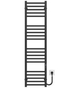 Електрична сушарка для рушників Deffi Lima П20 300х1300 праве підключення JD04 чорний A.LI.130.30.20.E.B.R.2