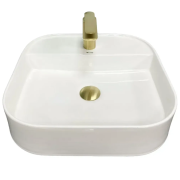 Раковина для ванной VBI LESINA 2 45x45 см керамика белый VBI-015301