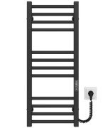 Електрична сушарка для рушників Deffi Lima П12 300х800 праве підключення JD04 чорний A.LI.80.30.12.E.B.R.2
