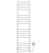 Електрична сушарка для рушників Deffi Lima П20 400х1300 праве підключення WD04 білий A.LI.130.40.20.E.W.R.4