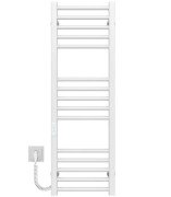 Електрична сушарка для рушників Deffi Lima П15 400х1000 ліве підключення WD04 білий A.LI.100.40.15.E.W.L.4