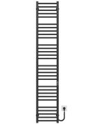 Електрична сушарка для рушників Deffi Lima П30 300х1800 праве підключення JD04 чорний A.LI.180.30.30.E.B.R.2