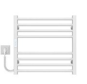 Електрична сушарка для рушників Deffi Lima П8 500х500 ліве підключення WD04 білий A.LI.50.50.8.E.W.L.4