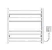 Електрична сушарка для рушників Deffi Lima П8 500х500 праве підключення WD04 білий A.LI.50.50.8.E.W.R.4