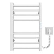 Электрический полотенцесушитель Deffi Lima П8 400х500 правое подключение WD04 белый A.LI.50.40.8.E.W.R.4