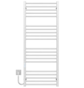 Електрична сушарка для рушників Deffi Lima П20 500х1300 ліве підключення WD04 білий A.LI.130.50.20.E.W.L.4