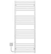 Электрический полотенцесушитель Deffi Lima П20 500х1300 левое подключение WD04 белый A.LI.130.50.20.E.W.L.4