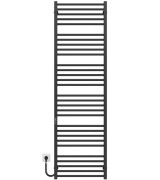 Електрична сушарка для рушників Deffi Lima П30 600х1800 ліве підключення JD04 чорний A.LI.180.60.30.E.B.L.2