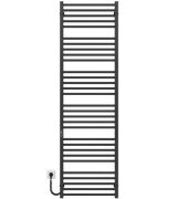 Электрический полотенцесушитель Deffi Lima П30 600х1800 левое подключение JD04 черный A.LI.180.60.30.E.B.L.2