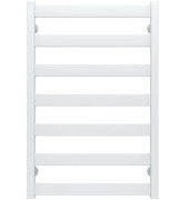 Полотенцесушитель водяной Deffi Silvia П7 500х800 нижнее подключение белый A.SV.80.50.7.W.A