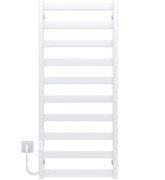 Електрична сушарка для рушників Deffi Silvia П10 500х1200 E ліве підключення WD04 білий A.SV.120.50.10.E.W.L.4