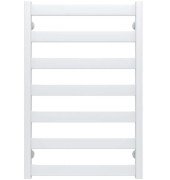 Сушка для рушників водяна Deffi Silvia П7 500х800 бічне ліве підключення білий A.SV.80.50.7.W.B