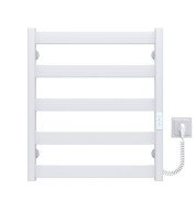 Електрична сушарка для рушників Deffi Silvia П5 500х600 E праве підключення WD04 білий A.SV.60.50.5.E.W.R.4