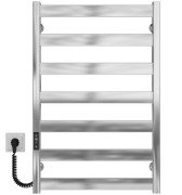 Електрична сушарка для рушників Deffi Silvia П7 500х800 E ліве підключення JD04 хром A.SV.80.50.7.E.C.L.2