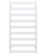 Сушка для рушників водяна Deffi Silvia П9 500х1000 нижнє підключення білий A.SV.100.50.9.W.A