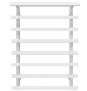 Сушка для рушників водяна Deffi Agata П8 400x800 нижнє підключення білий A.AG.80.40.8.W.A