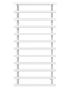 Сушка для рушників водяна Deffi Agata П12 400x1200 бічне ліве підключення білий A.AG.120.40.12.W.B