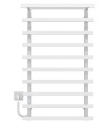 Електрична сушарка для рушників Deffi Agata П10 400x1000 ліве підключення WD04 білий A.AG.100.40.10.E.W.L.2