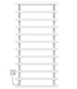 Електрична сушарка для рушників Deffi Agata П12 500x1200 ліве підключення WD04 білий A.AG.120.50.12.E.W.L.2