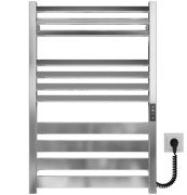 Электрический полотенцесушитель Deffi Diamant П11 500х800 правое подключение JD04 хром A.DT.80.50.11.E.C.R.2