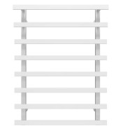 Сушка для рушників водяна Deffi Breeze П8 500x800 бічне праве підключення білий A.BZ.80.50.8.W.C