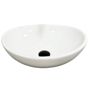 Раковина для ванної кімнати VBI PARMA S 34,5x26 см кераміка білий VBI-011001