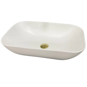 Раковина для ванной VBI AVEZZANO 58x35,5 см керамика белый матовый VBI-014400