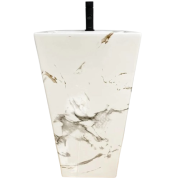 Раковина для ванной VBI ALATRI CARRARA 44x38 см керамика мрамор VBI-019014