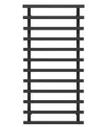 Полотенцесушитель водяной Deffi Breeze П12 500x1200 нижнее подключение черный A.BZ.120.50.12.B.A