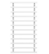 Полотенцесушитель водяной Deffi Breeze П12 500x1200 боковое левое подключение белый A.BZ.120.50.12.W.B