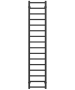 Сушка для рушників водяна Deffi Forest П16 200х1600 нижнє підключення чорний A.FR.160.20.16.B.A