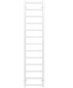 Сушка для рушників водяна Deffi Forest П13 200х1400 нижнє підключення білий A.FR.140.20.13.W.A