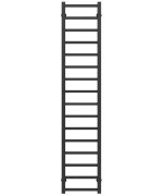 Сушка для рушників водяна Deffi Forest П16 200х1600 бічне праве підключення чорний A.FR.160.20.16.B.C