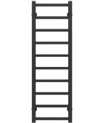 Сушка для рушників водяна Deffi Forest П10 300х1000 бічне праве підключення чорний A.FR.100.30.10.B.C