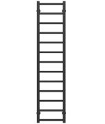 Сушка для рушників водяна Deffi Forest П13 300х1400 бічне праве підключення чорний A.FR.140.30.13.B.C