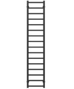 Сушка для рушників водяна Deffi Forest П16 300х1600 нижнє підключення чорний A.FR.160.30.16.B.A