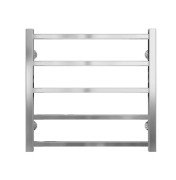 Сушка для рушників водяна Deffi Forest П5 500х500 бічне ліве підключення хром A.FR.50.50.5.C.B