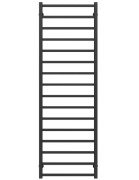 Сушка для рушників водяна Deffi Forest П16 500х1600 бічне ліве підключення чорний A.FR.160.50.16.B.B