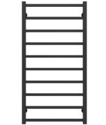 Сушка для рушників водяна Deffi Forest П10 600х1000 нижнє підключення чорний A.FR.100.60.10.B.A