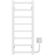 Електрична сушарка для рушників Deffi Forest П8 200х800 праве підключення WD04 білий A.FR.80.20.8.E.W.R.4