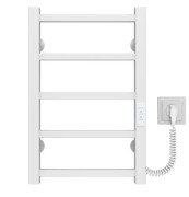 Електрична сушарка для рушників Deffi Forest П6 200х600 праве підключення WD04 білий A.FR.60.20.6.E.W.R.4