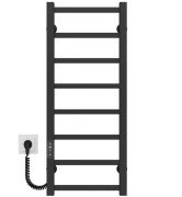 Електрична сушарка для рушників Deffi Forest П8 200х800 ліве підключення JD04 чорний A.FR.80.20.8.E.B.L.2