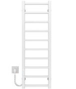 Електрична сушарка для рушників Deffi Forest П10 200х1000 праве підключення WD04 білий A.FR.100.20.10.E.W.L.4