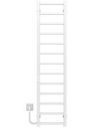 Електрична сушарка для рушників Deffi Forest П13 200х1400 ліве підключення WD04 білий A.FR.140.20.13.E.W.L.4