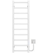 Електрична сушарка для рушників Deffi Forest П10 300х1000 праве підключення WD04 білий A.FR.100.30.10.E.W.R.4