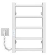 Електрична сушарка для рушників Deffi Forest П5 300х500 ліве підключення WD04 білий A.FR.50.30.5.E.W.L.4